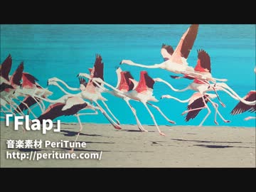 【無料フリーBGM・疾走感(ピアノロック)】Flap【PeriTune】
