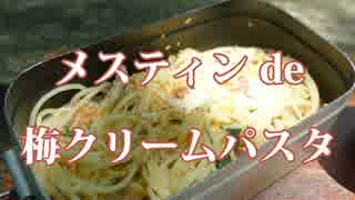 梅ええ！メスティン de 梅クリームパスタ