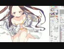 女の子を描いてみた