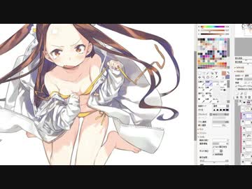 女の子を描いてみた