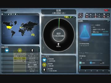 【PlagueInc:Evolved】人類を倒す伝染病を作る実況プレイ86