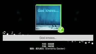 【バンドリ】God knows...（NORMAL）BGMのみ【ガルパ】