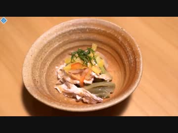 くろっきクッキング【なすと豚肉の冷しゃぶ風】