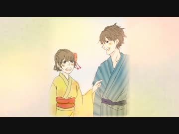【 ふいに手を取り、走り出したいね... 】夏恋花火【 みたらし(姉)ver 】