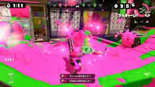 【実況】splatoonを超超楽しむ。part42　カーボンローラーデコ