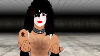 【MMD KISS】I was made for lovin' you  Paul Stanley