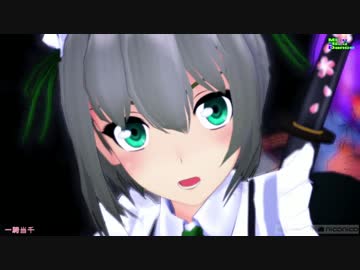 【MMD】高密度美少女02【東方成長改変モデル並べ】