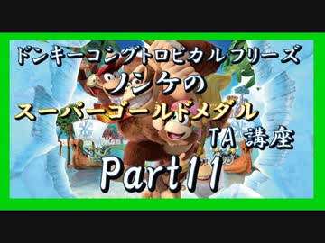 DKトロピカルフリーズ実況part11【ノンケのスーパーゴールドメダルTA講座】