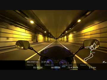 HDR-AS300試し撮り　首都高ぐるぐる