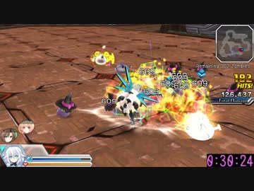 (RTA) ネプテューヌ+ブラン vs ゾンビ軍団 1:00:48