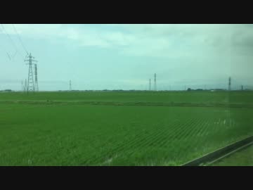 【ひたすら車窓動画】特急いなほ車窓鶴岡駅から酒田駅