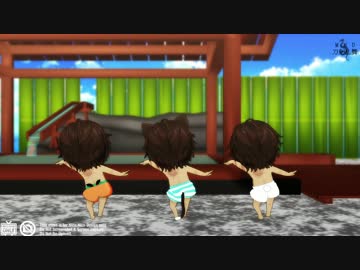 【MMD刀剣乱舞】ねんくりたちできゅっきゅっきゅっにゃー
