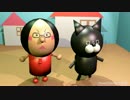 無料CG制作ソフト「blender」で猫と女の子のダンス