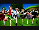 【東方MMD】 美脚戦隊スレンダー