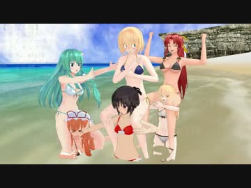 【東方MMD】アリスの海の日【紙芝居】