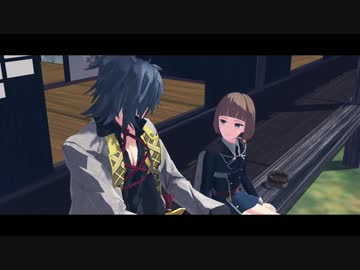［MMD刀剣乱舞］前田君と大典太さん［寸劇］
