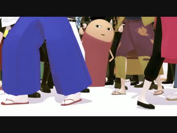 【MMD銀魂】みんなのGet Lucky