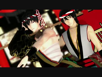 【MMD銀魂】ジベタトラベル【上司と部下】