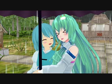 【東方MMD】「キツネ達の嫁入り」こがさな(と、ちょっとだけ霊萃香)