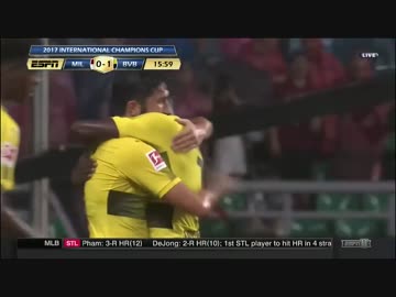 ≪ICC2017≫ ACミラン vs ボルシア・ドルトムント