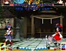 東方緋想天 vsCPU Lunaプレイ 射命丸（うp主）vｓ霊夢（CPU） テスト動画②