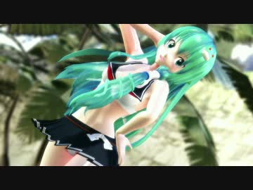 【東方MMD】セーラー水着早苗さんでおねがいダーリン