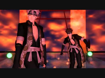 【MMD薄桜鬼】　アワオドリ　【永倉新八】