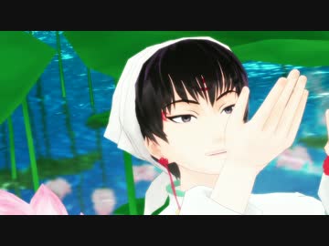 【MMD鬼徹】白澤様に桃源恋歌踊ってもらった