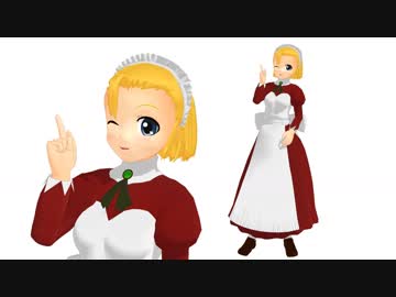 キキーモラ完成しました！【ぷよぷよMMD】