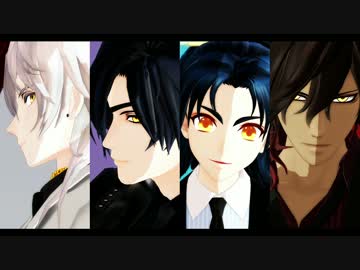 【MMD刀剣乱舞】LaLaL危【伊達組お着替え】