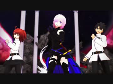 【Fate/MMD】FGOが好き！雪！本気マジック【第一部】