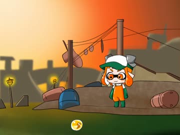 シェケナダムで溺れ死ぬイカちゃん