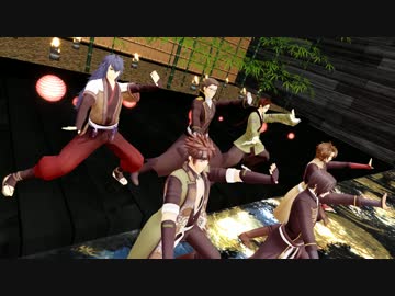 【MMD薄桜鬼】　ソーラン節　