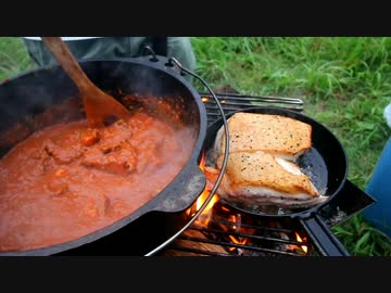 夏野菜を食べつくすキャンプ②