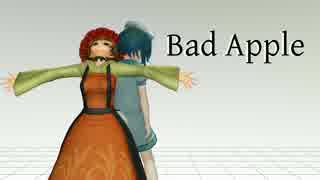 【東方MMD】穣子、むらさでBad Apple！！