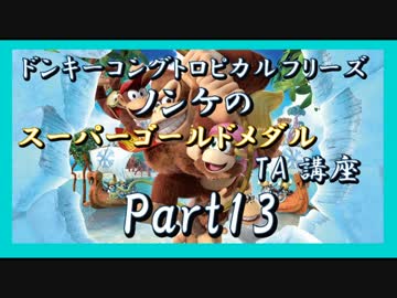 DKトロピカルフリーズ実況part13【ノンケのスーパーゴールドメダルTA講座】