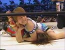 中西百重 VS チャパリータASARI 99年7月11日 NEO 全女