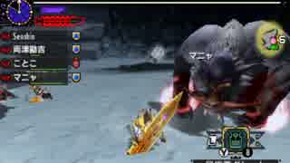 【MHXX】G★3 「雪崩を呼ぶ遠吠え」