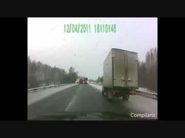 【衝撃映像】間一髪で事故を免れた人々