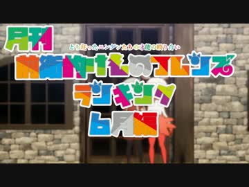 月刊前衛的けものフレンズランキング６月編
