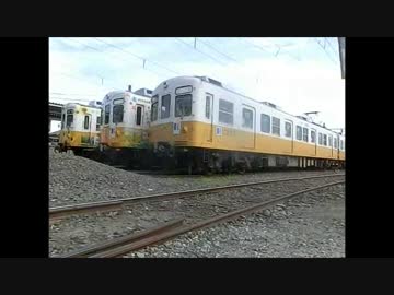 琴電で働く京急車両たち
