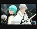 【MMD刀剣乱舞】鶴丸と一期で紅桜戦闘