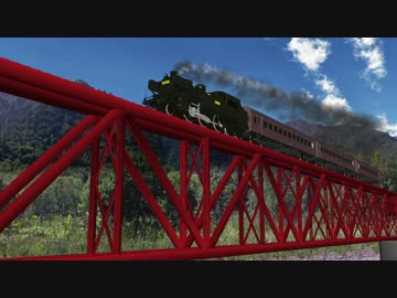 【モデル配布】C11型蒸気機関車254号機【MMD鉄道】
