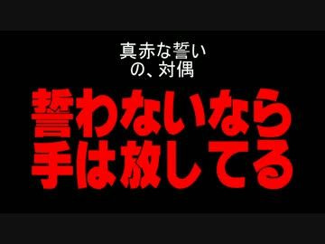 (V)・∀・(V)＜真赤な誓い（武装錬金OP）を対偶で歌ってみぱん。