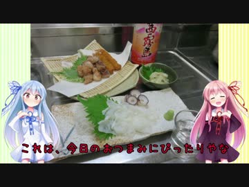 うちの琴葉姉妹は食べ盛り　＃13　「生たこのお刺身＋α」