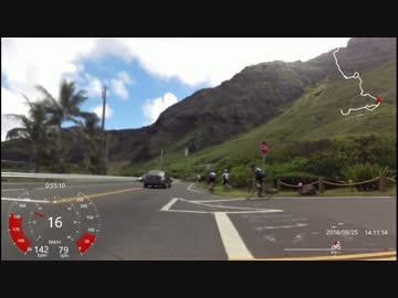 ホノルルセンチュリーライド2016　29 　128～131㎞