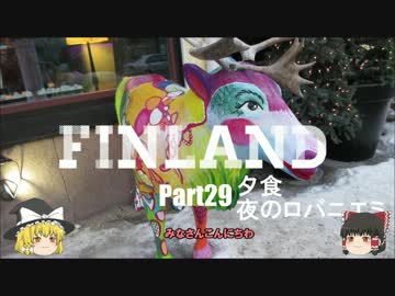 【ゆっくり】北欧フィンランド一人旅　part29　夕食など