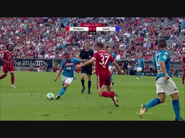 ≪アウディカップ2017≫ [3位決定戦] バイエルン・ミュンヘン vs ナポリ
