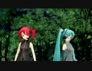 【テトミク】らぶ式テト・ミクさんたちで「Soleil 」【MMD】