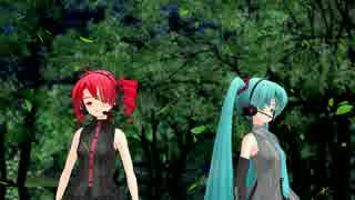 【テトミク】らぶ式テト・ミクさんたちで「Soleil 」【MMD】